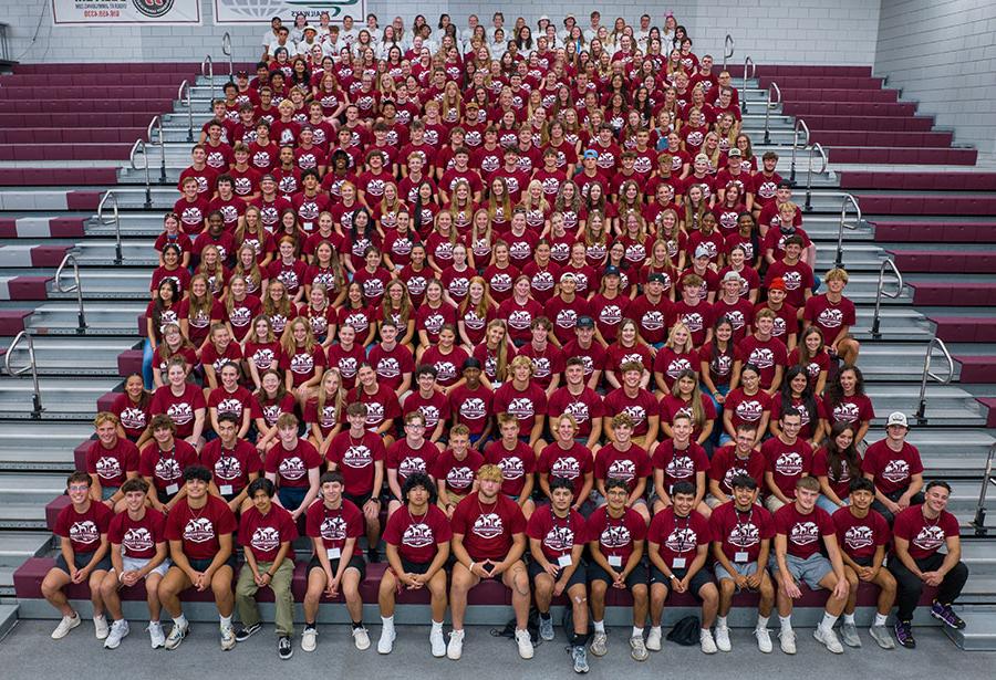 Orientation at Aquinas College, Grand Rapids, Michigan